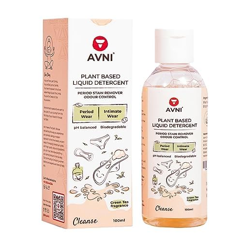 Avni - Panty Washing Liquid Detergent | Period Panties, Pads, Panty Liners | 100 ml | Plant based | Removes Blood Stains & Odour | Natural Fragrance | Bio-Enzyme based | No Chemical (B09GVVXYSY) Amazon Price History, Amazon Price Tracker