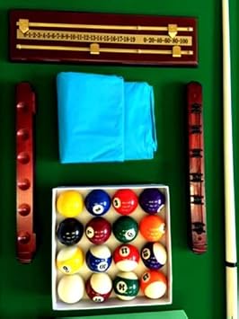 8 Ft Pool Table Billiard Playing Cloth Indoor Sports Game billiards table new green, all accessories included! FULL OPTIONAL
