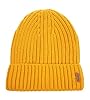 Decentron Classic Men's Warm Winter Hats Thick Knit Long Cuff Beanie Cap with Lining (Yellow) #1