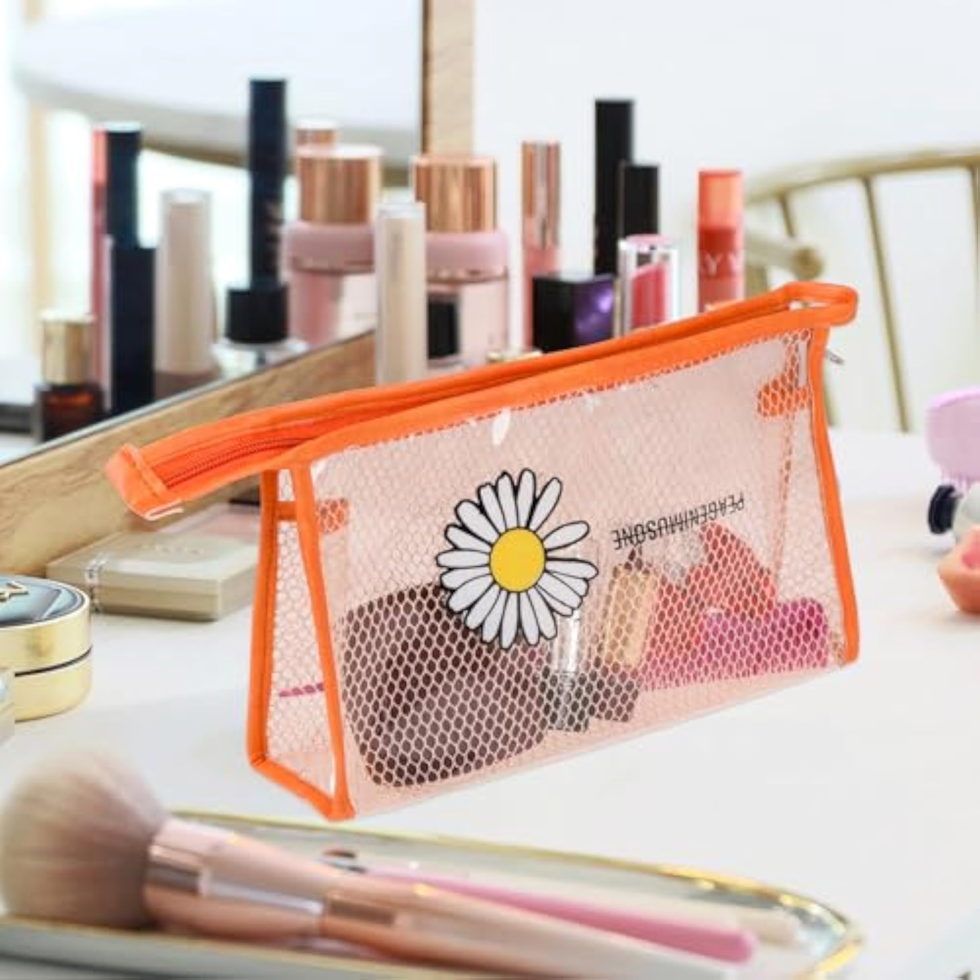 Transparent Cosmetic Makeup Pouch, Vanity Pouch for Women