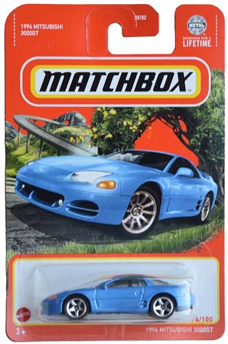 Matchbox 1994 Mitsubishi 3000GT, Blue 74/100