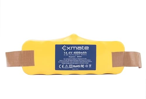 Miniatura 7 de Exmate Batería mejorada de 4.8Ah 14.4V compatible con iRobot Roomba 500 600 700 800 Series 500 510 530 535 540 545 550 552 570 580 581 582 595 600