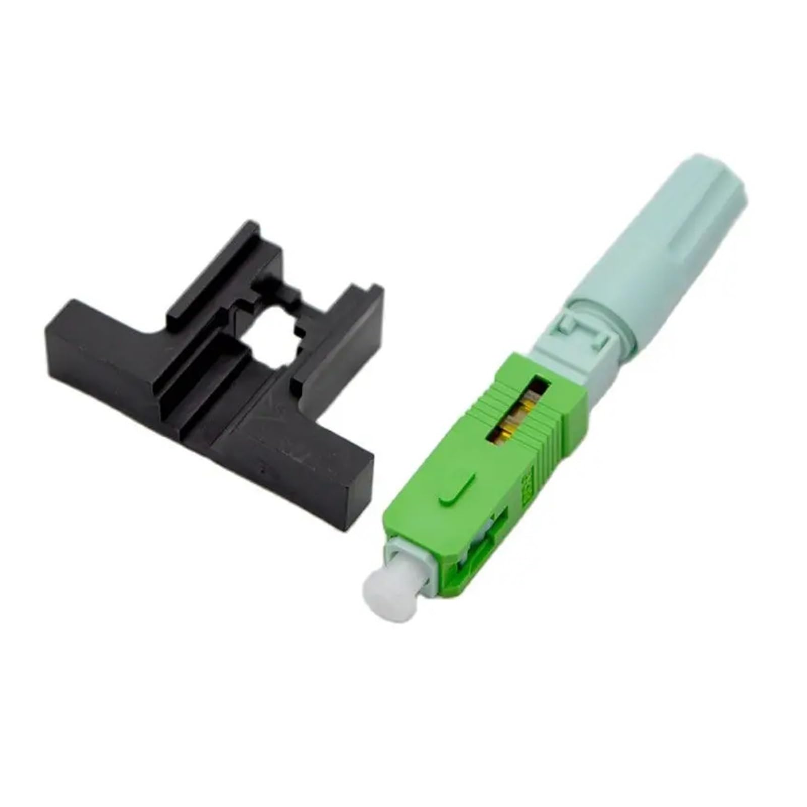Épisseur de Fibre Optique Adaptateur Rapide for Fibre Optique SC/APC, 5 pièces, monomode, avec Outil FTTH à Froid