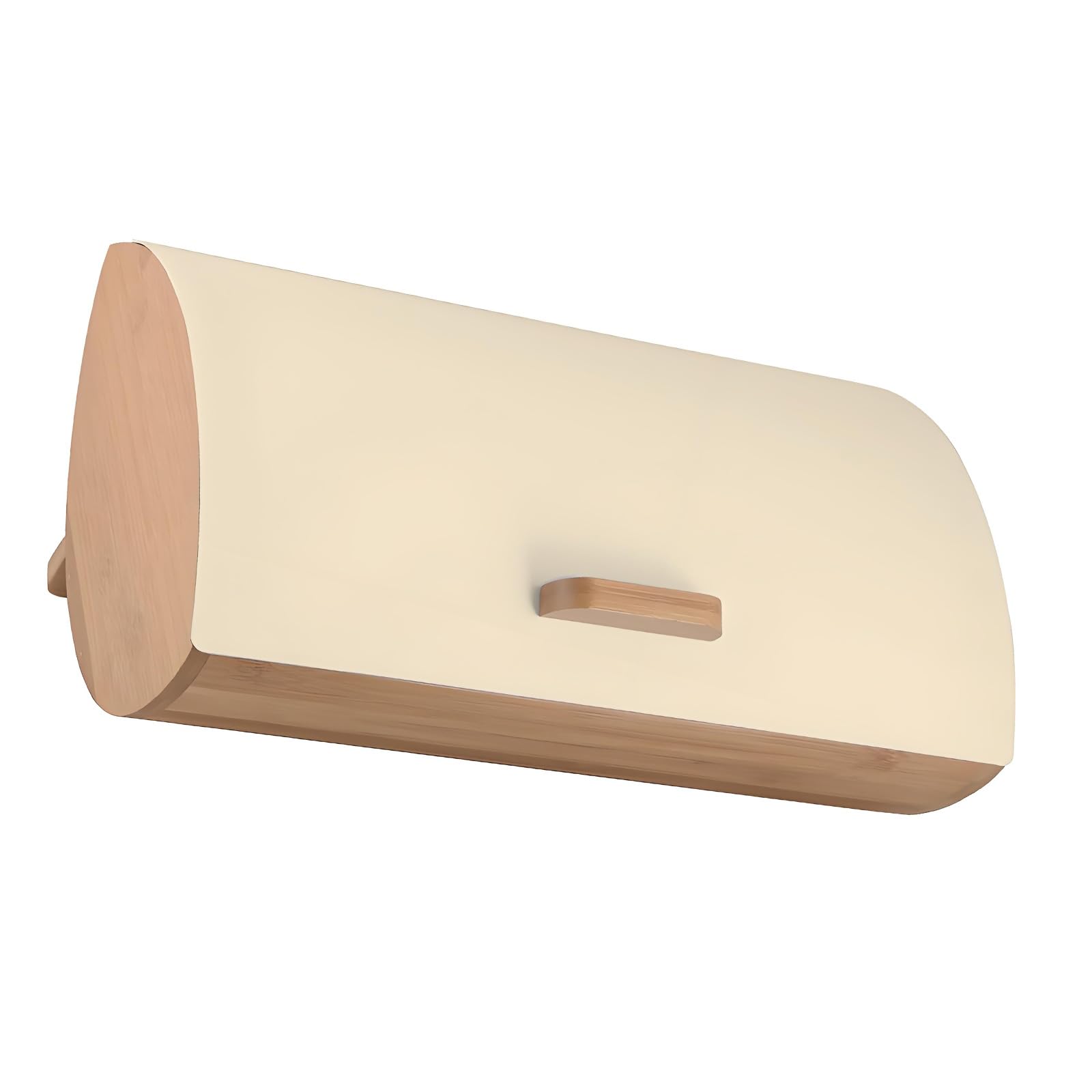 TQUXNGA Multi Purpose Kitchen Loaf Container with Ventilated Wood Look and Sturdy Top Modern Kitchen Planner