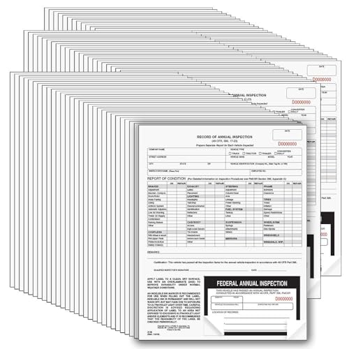 Best DOT Inspection Stickers for Trucks and Vehicle Forms – Tripletts ...