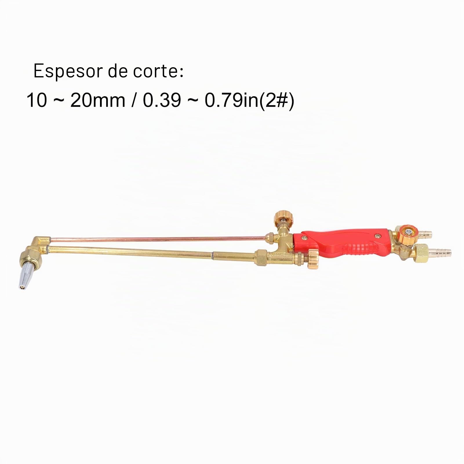 Soplete de Corte de Gas y Acetileno de Oxígeno, Pistola de Soldadura para Metal 10-20 mm G01-30