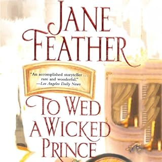 To Wed a Wicked Prince Audiolibro Por Jane Feather arte de portada