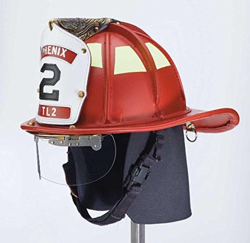 Phenix Tl2 Red TL-2 NFPA Traditional Leather Red Helmet – Granite