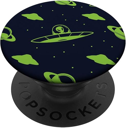 Alien Spaceship Extraterrestre Conspiracy Theory PopSockets PopSockets intercambiable PopGrip