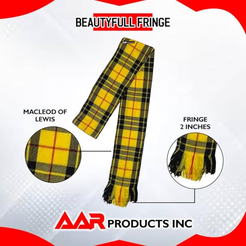 Image of AAR Womens Tartan Clan Sashes Ladies Brooch Scottish Highland - 90 x 10.5 Inches