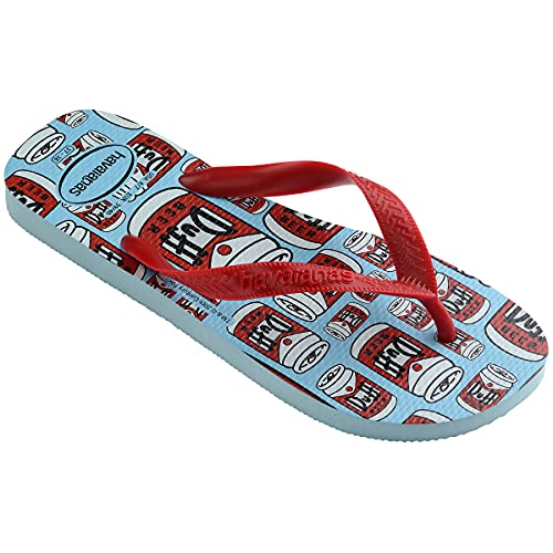 Chinelo Havaianas Simpsons Adulto Unissex, Azul Water, 43/44