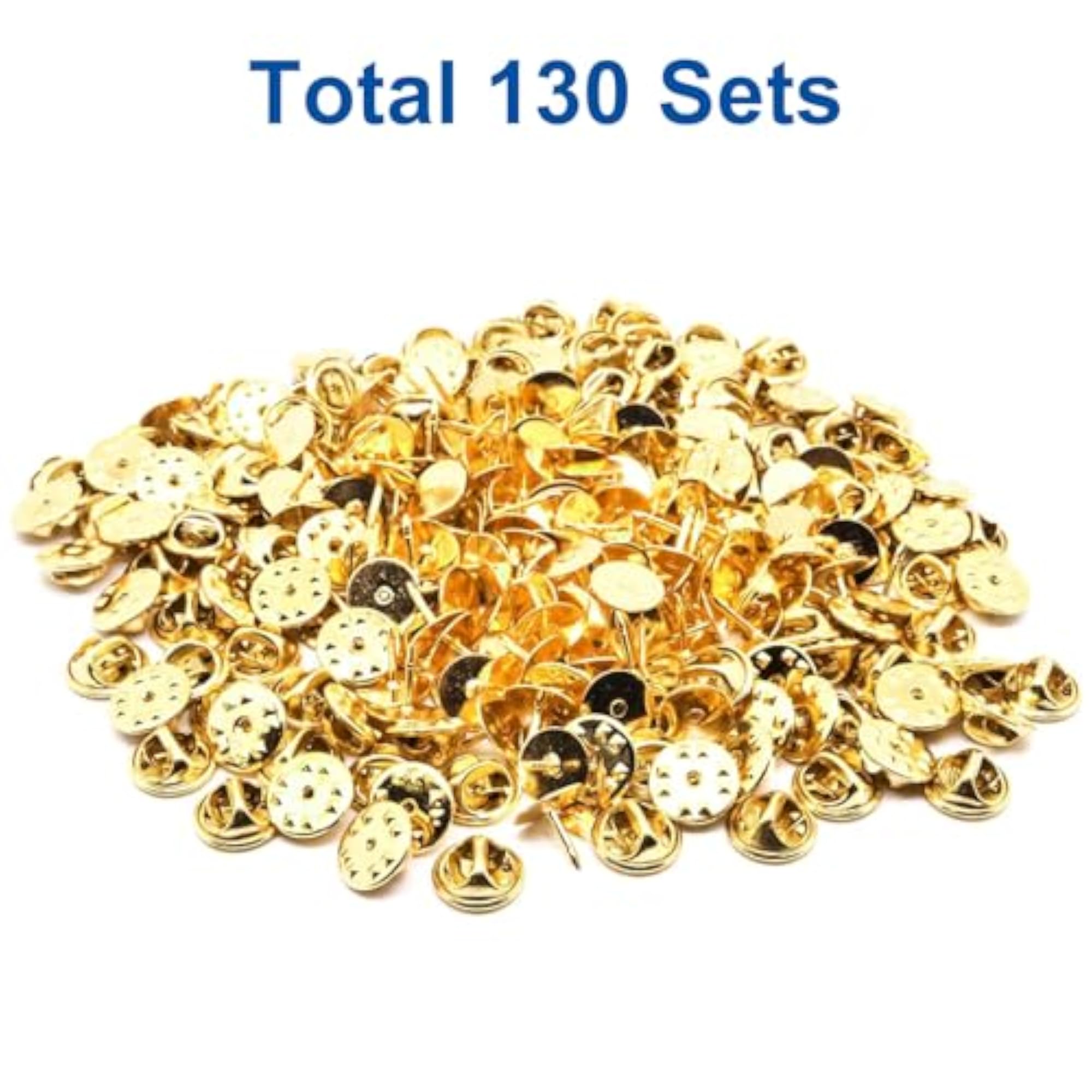 150 Set Butterfly Clutch Tie Tacks Pin Back Replacement