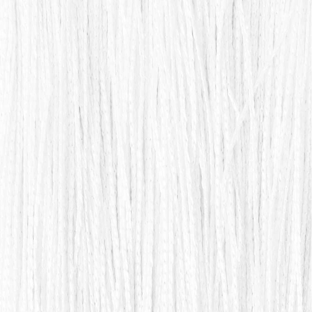 Generico 2 Pz Tende a Fili 100x250 cm Bianche,Trattamenti per finestre,Tende e tendaggi-132398
