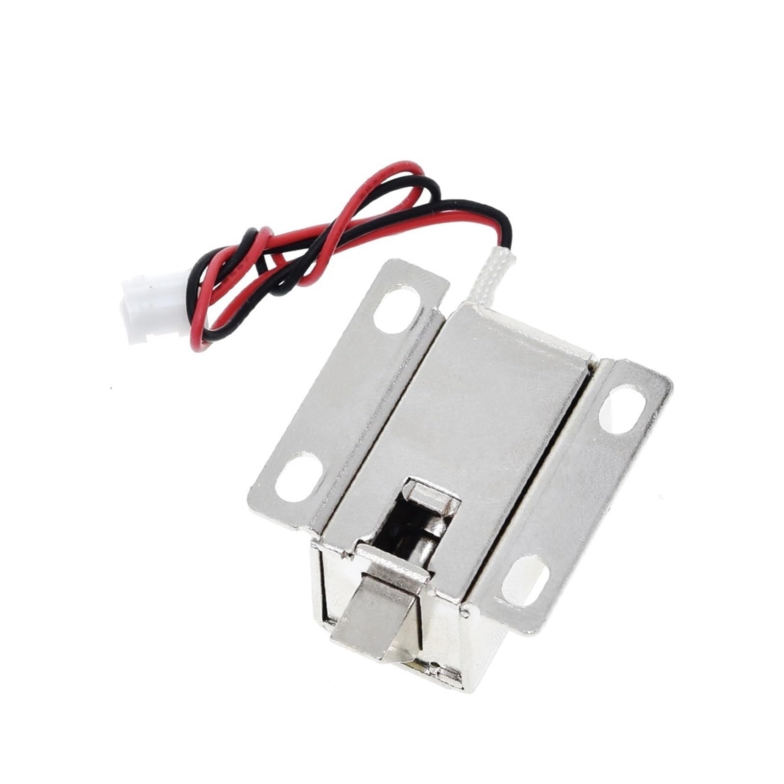 Hyrtefbn 12V Lengthened Latch Electromagnet Control Lock Electric Cabinet Drawer Lock Solenoid Latch For Express Locker