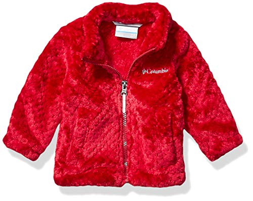 Columbia Baby Fire Side Sherpa Full Zip, pomegranate, 12/18