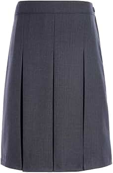 ●THEAIRTOWN● check sisters pleats sk Box Pleat Skirt [TN006-505-230-BK/WH PL] - FlynnO'Hara Uniforms