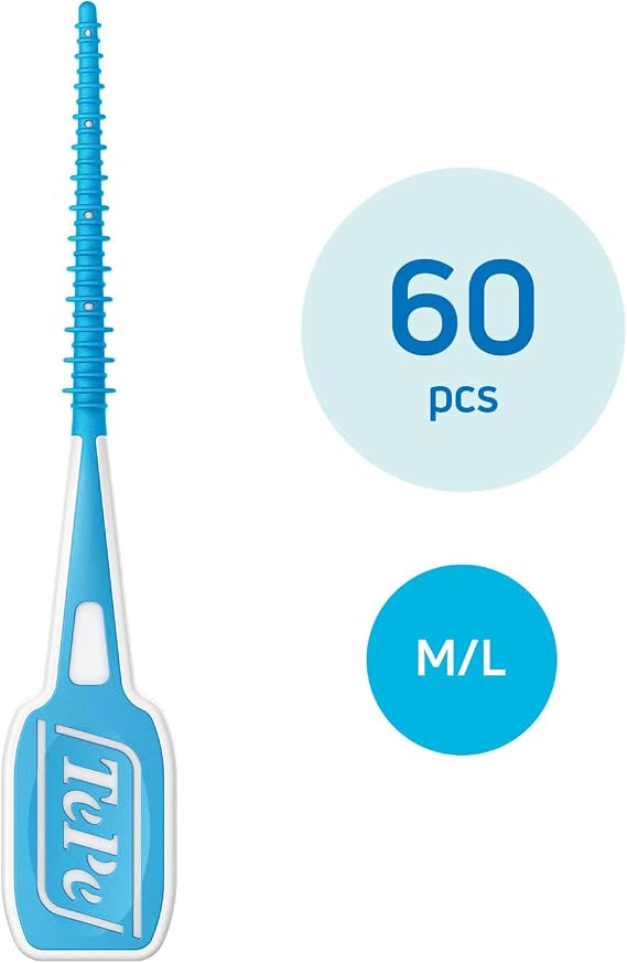 TePe EasyPick Toothpicks, Blue, ISO M-L, 60pcs