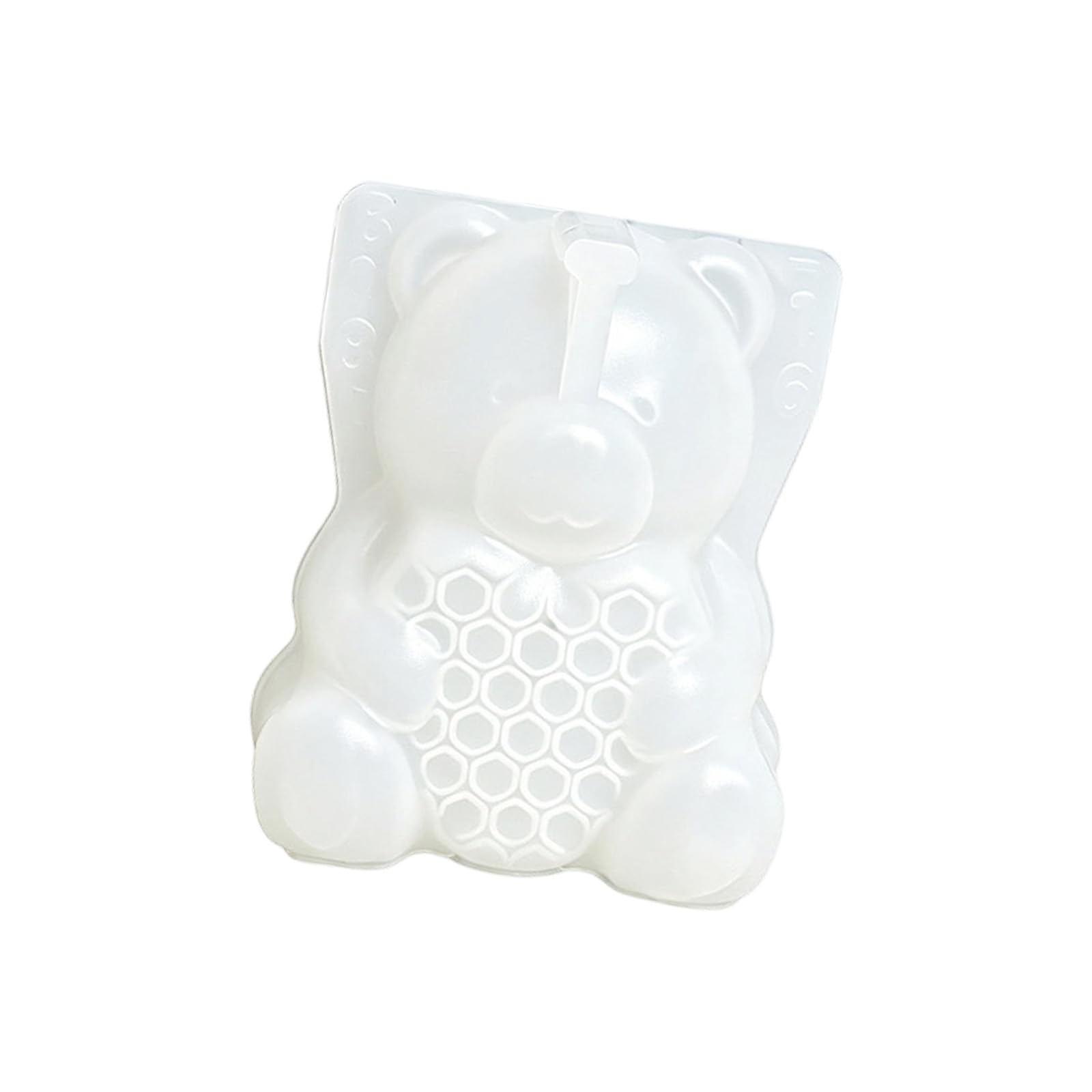 Pyasuye Lovely Bear Shaped Silicone Mold for Soap Resin Epoxy Creations and Artistic Decors Gypsum Ornament