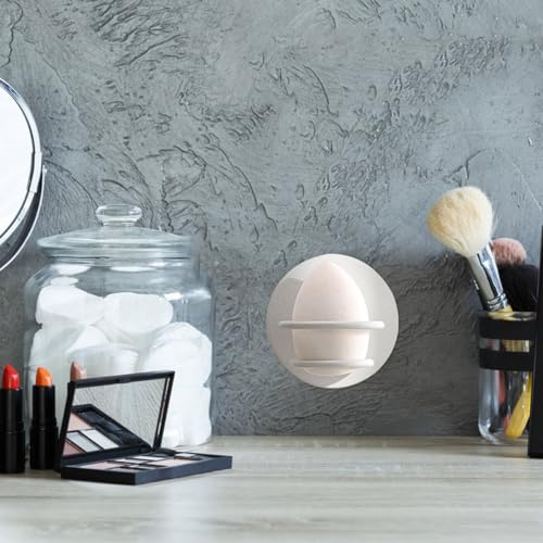 Soporte de esponjas de maquillaje de acero al carbono resistente y duradero 6