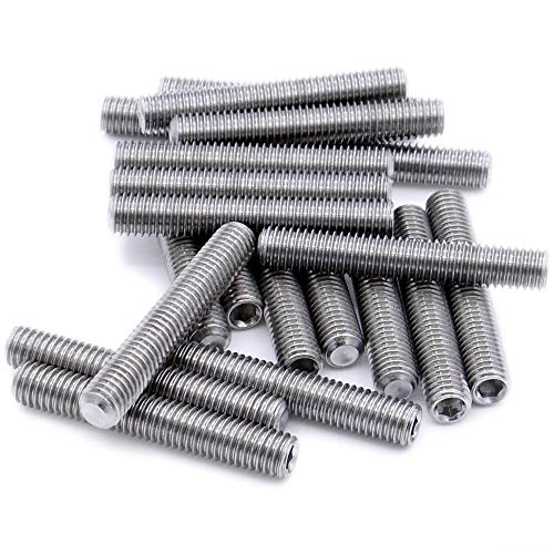 Singularity Supplies M6 Edelstahl Innensechskant-Madenschraube 10 Stück