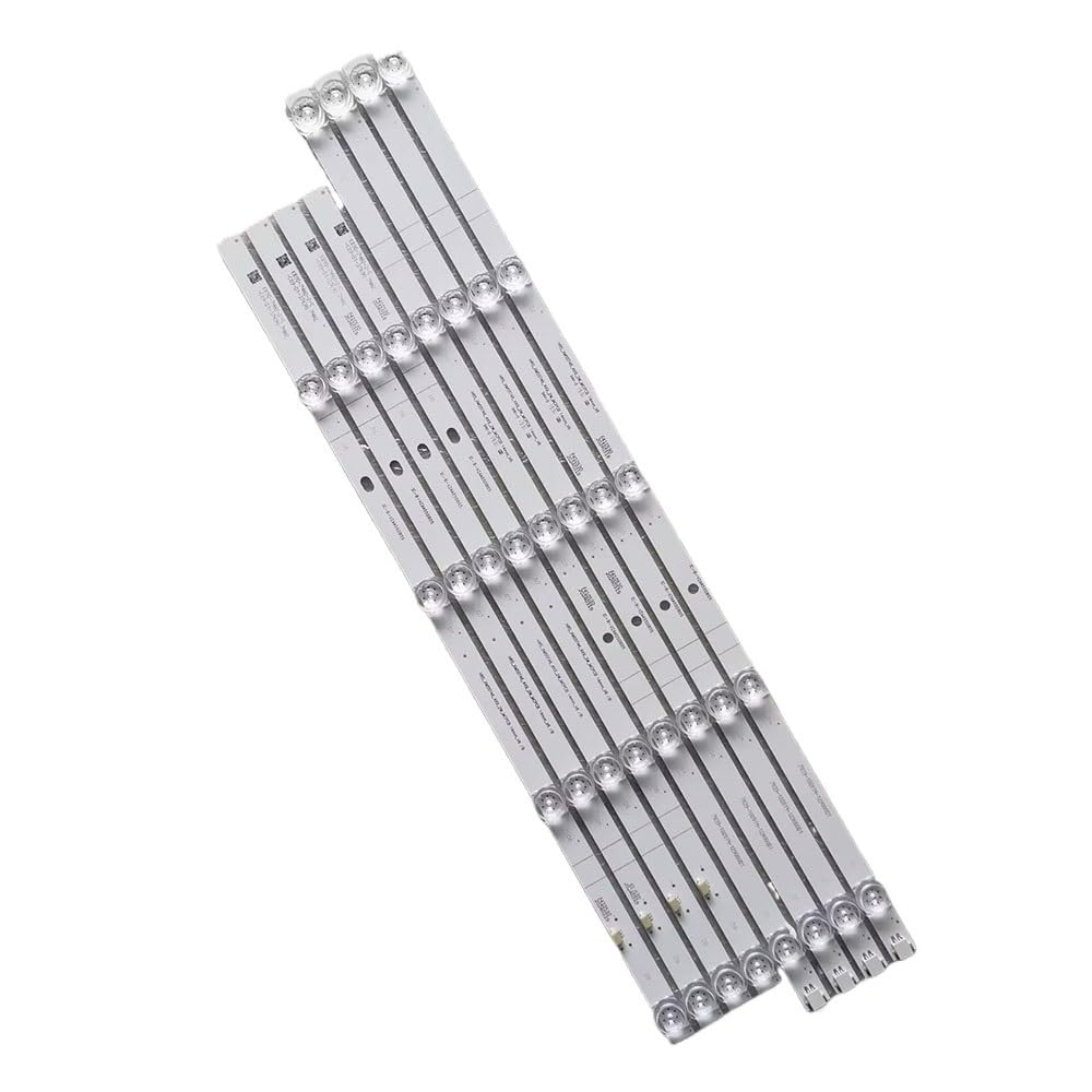 4 PCS LED Streifen Fit for UE55TU7002UXRU UN55NU7095G UN55TU7090G L55M5-EX L55M5-5S L55M5-5A HRS-XM55T46 IC-B-VZAA55DB05