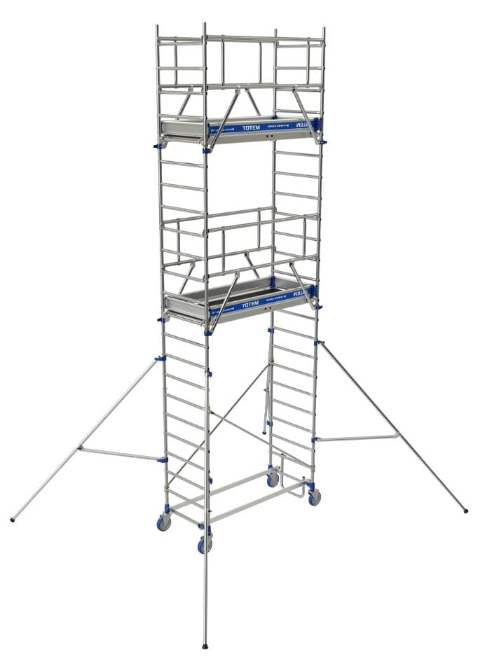 Echafaudage roulant en aluminium - Totem 2 Line 180.