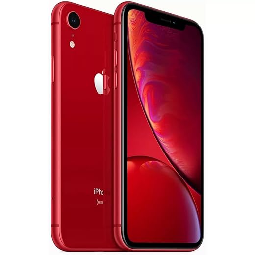 Apple iPhone XR, 64GB, (PRODUCT)RED - Fully Unlocked (Renewed)