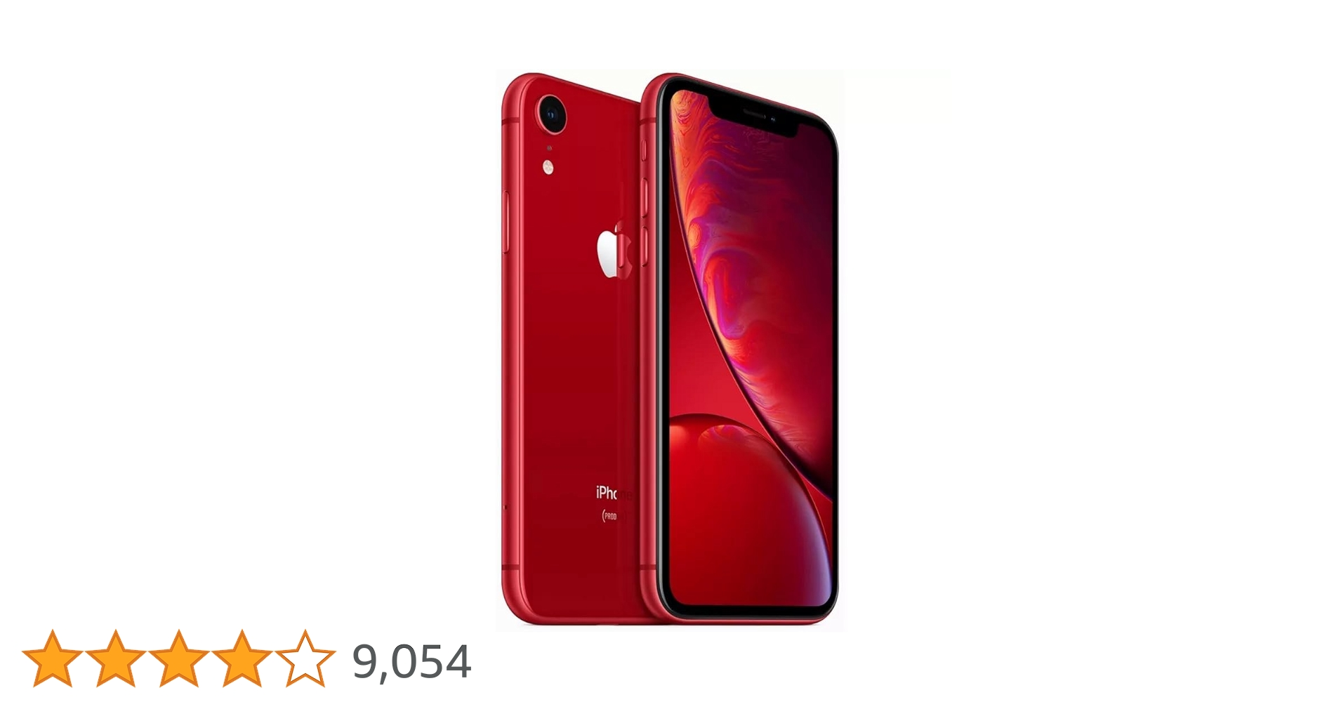 Apple iPhone XR, 64GB, Red - Fully Unlocked (Renewed