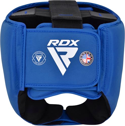 Head guard de boxe AS1 grande taille bleu pour éviter les chocs