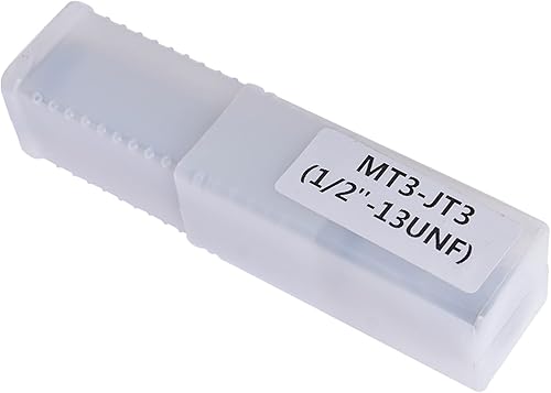 Miniatura 6 de kimllier Morse Taper MT3 Adaptador 3MT Shank to 3JT Tang Roscado Portabrocas Arbor Precisión Tierra Roscado Chuck Arbor Ajuste para Taladro Fresado