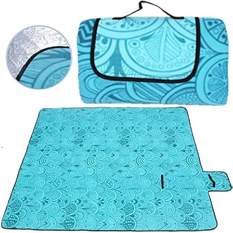 SaiXuan Manta de Picnic Impermeable y Plegable, 200x200cm Cover