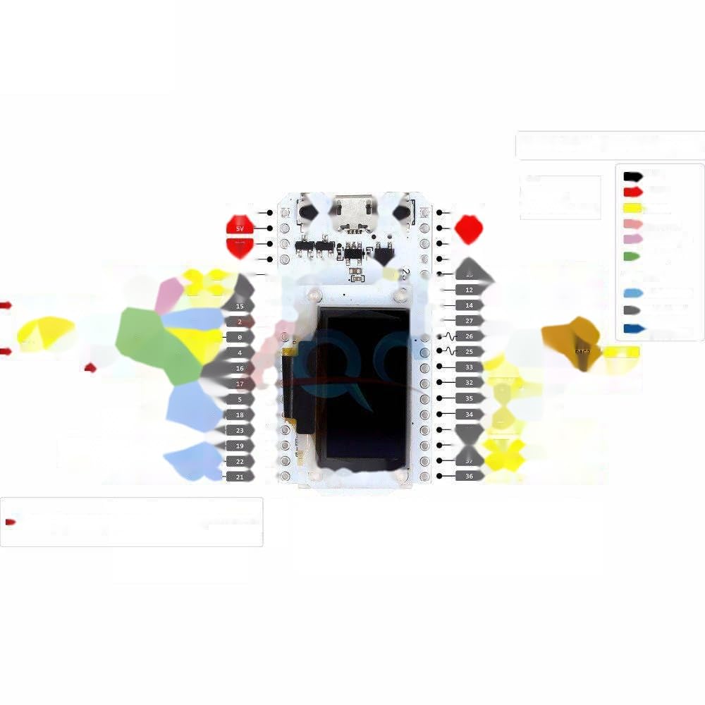 Wyświetlacz LCD OLED 0,96'' ESP32 ESP-32 zestaw luetooth 32 moduły 32 m Flash Internet Expansion Board dla