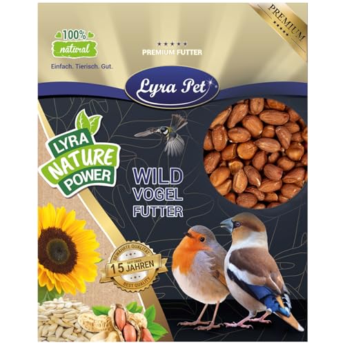 Lyra Pet® | 10 kg de graines d'arachide avec Peau | Nourriture pour Oiseaux pour Toute l'année | Nourriture Naturelle | Source d'énergie pour Oiseaux...