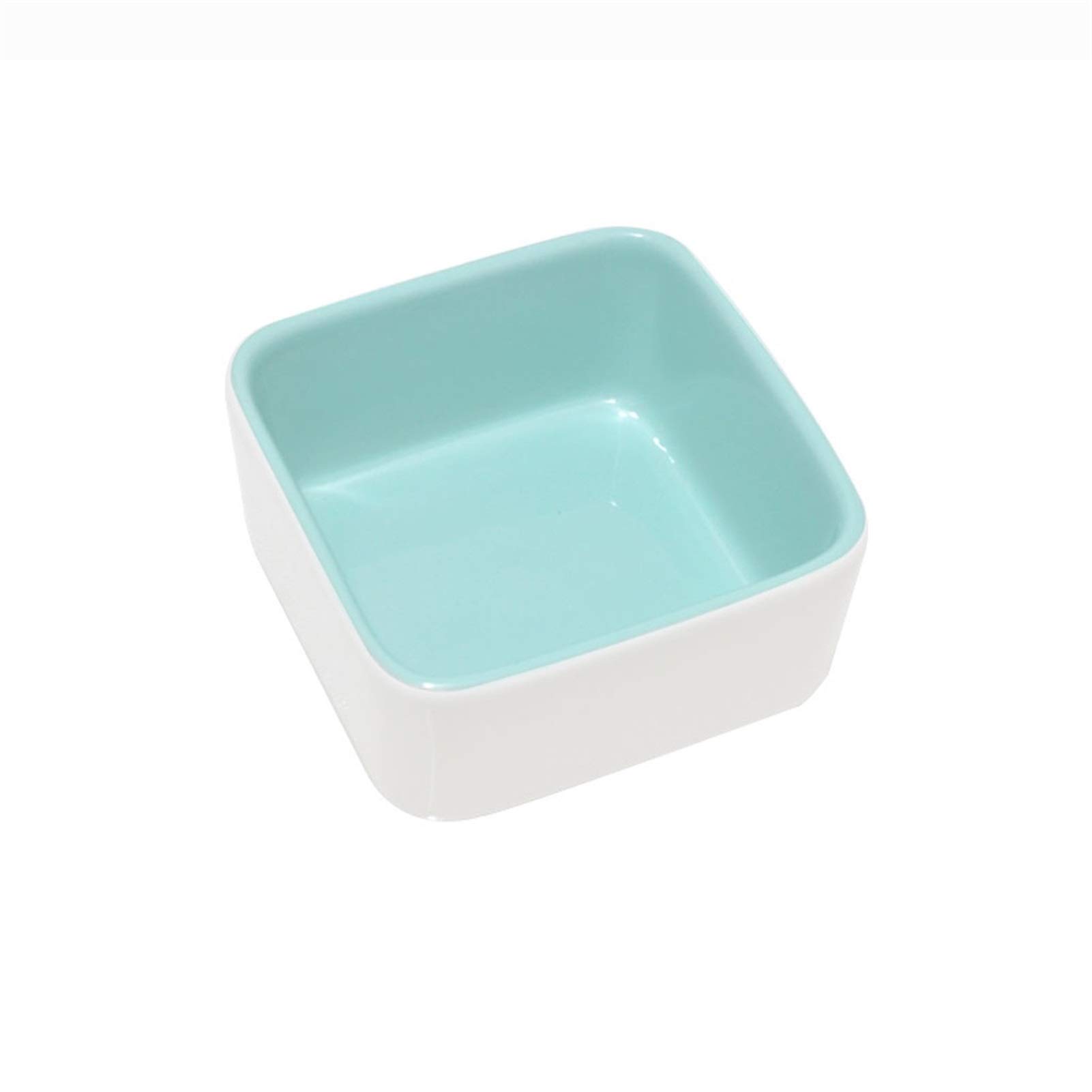 WOTZOV Sauce Dish 3.5-Inch Porcelain Bowl Oatmeal Snack Soup Dessert Salad Appetizing Cold Cuts Four Colors Dipping Bowls，A