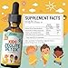 Zoyki Zeolite Detox Drops for Kids - Advanced Liquid Supplement with Clinoptilolite Zeolite Vitamin B12 D3 C - Toddlers Children's Natural Health Support to Clean Toxins - Vegan Gluten Sugar Free