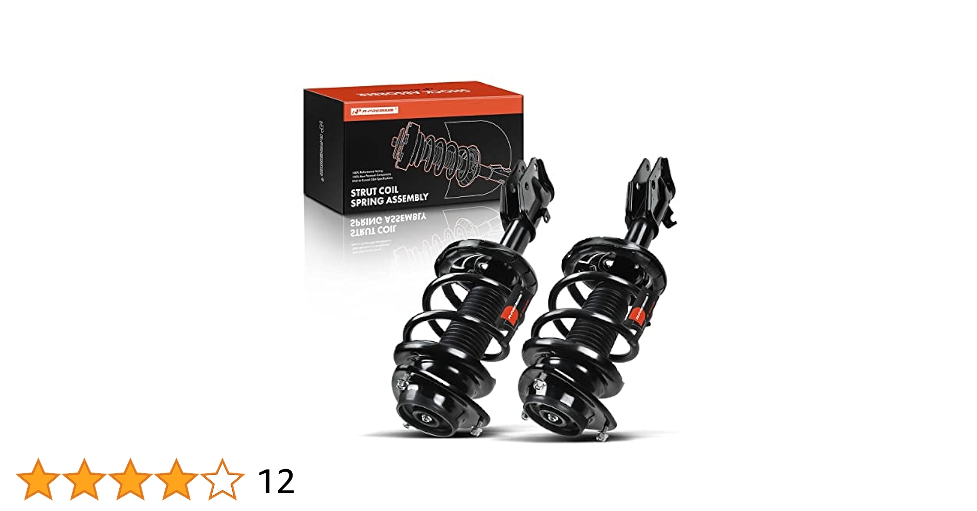 ボール EQUINOX 15P Amazon.com: A-Premium Front Pair (2) Complete Strut & Coil