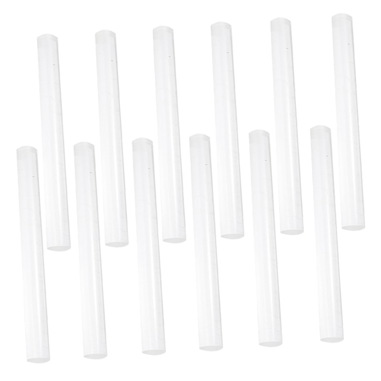FUNOMOCYA 12pcs Acrylic Rods Solid Acrylic Dowel Rods for DIY Crafts Model Making