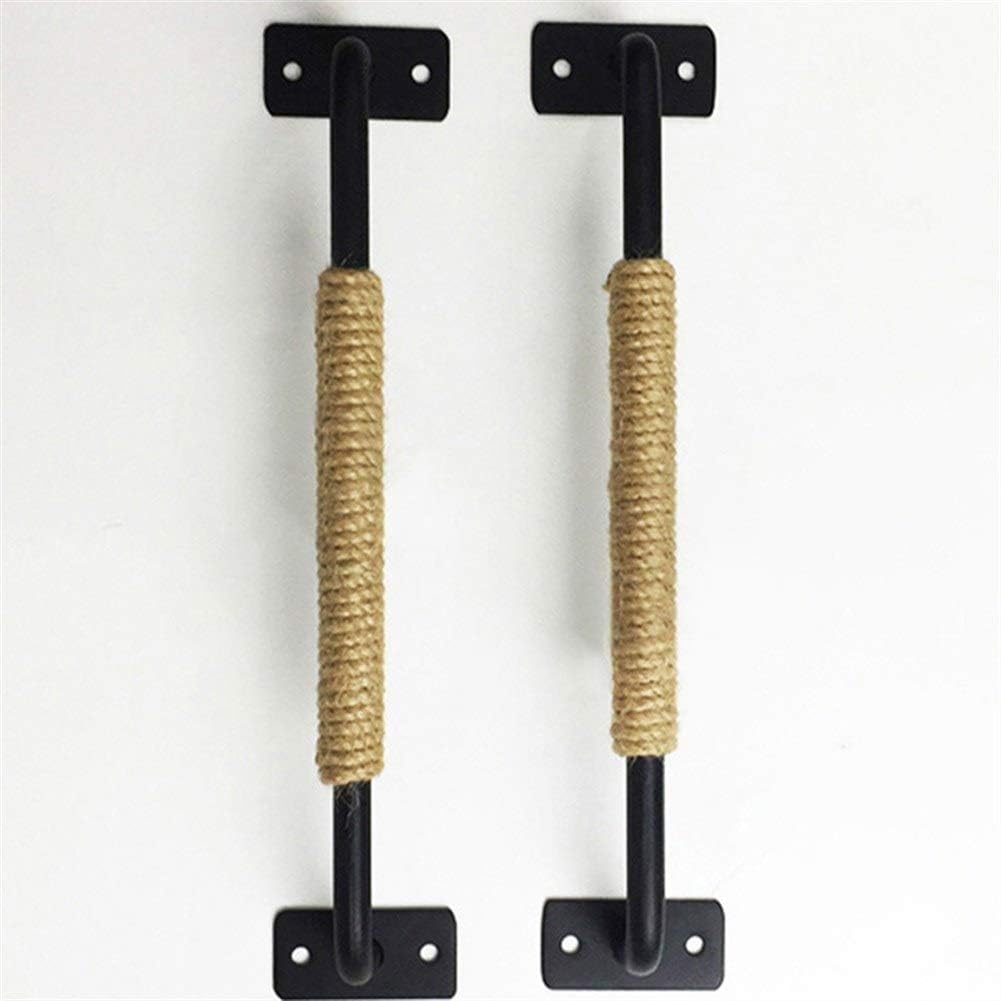 Xianglaa-Rustic Cabinet Handles, Furniture Creative Handle, Retro Hemp Rope Handle, Simple Wardrobe Handle, Barn Sliding Door Drawer Knob, Cupboard Closet Hardware, Hardware