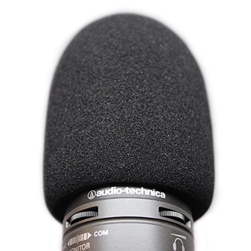 At2020 Pop Filter By Vocalbeat - Audio Technica At2035 Condenser Mic Foam Windscreen From Quality Sponge Material - Mic At2020 Usb Pop Windscreen Filters Recording And Background Noises - Black Color #TOP5