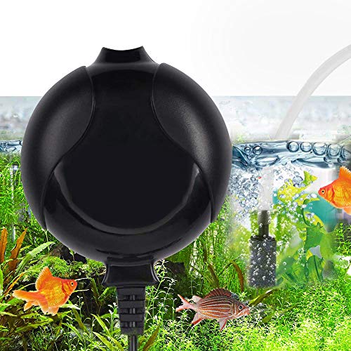 GROWNEER Quiet Mini Air Pump for Aquarium 1 Watt, Ultra Silent Oxygen Aeration Pump for Fish Tank wi GROWNEER Quiet Mini Air Pump for Aquarium 1 Watt, Ultra Silent Oxygen Aeration Pump for Fish Tank wi