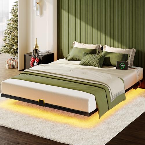 MORICAD Floating Queen Bed Frame