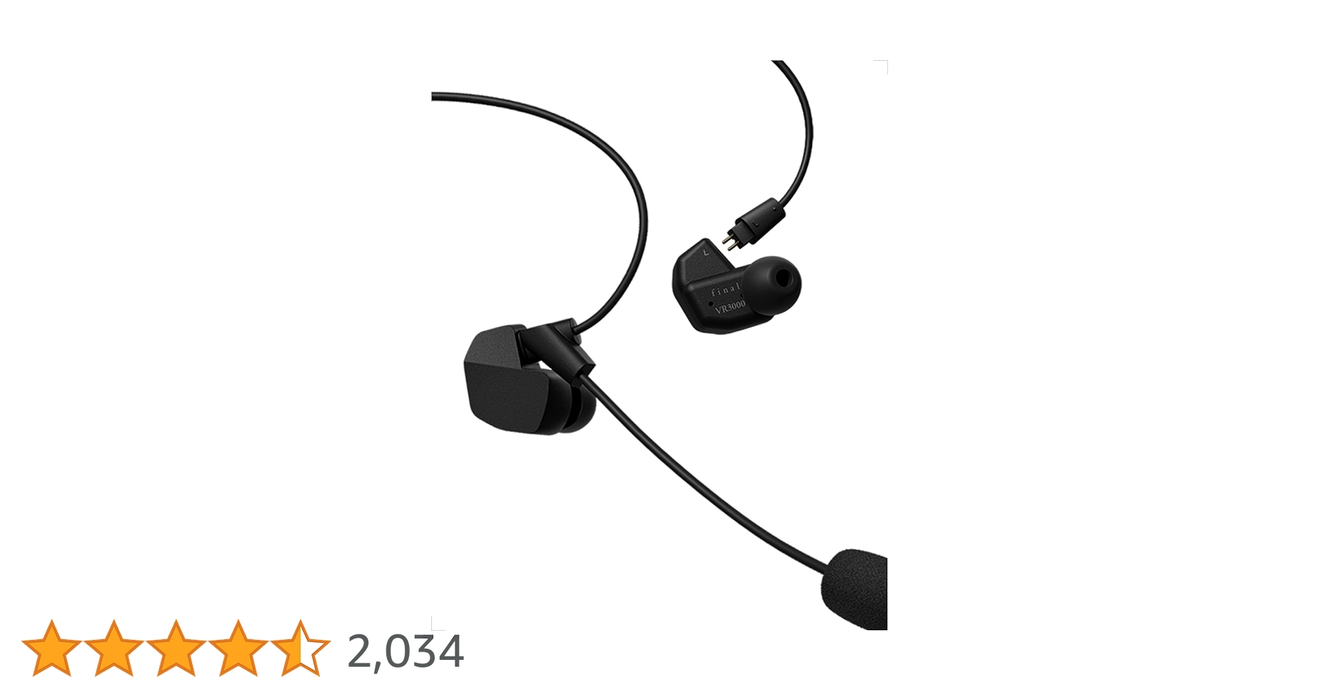 Amazon.co.jp: final VR3000 Condenser Mic for Gaming・有線