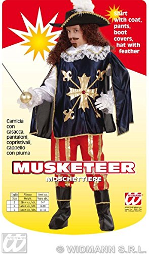 Widmann- Costume da Moschettiere Bambino 8/10