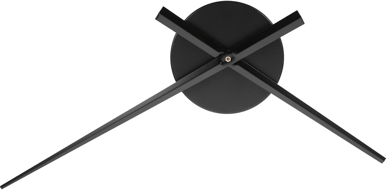 Gatuida DIY Wall Clock, 3D Clock Hands Large Clock Hands Needles Wall Clock Home Art Decor