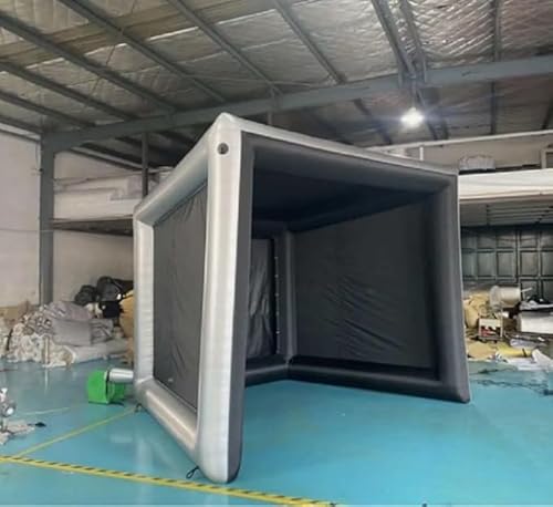 15x13x13ft Inflatable Golf Tent Oxford Simulator Tent with Blower �������ݎ��S���t�p�I�b�N�X�t�H�[�h�V�~�����[�^�[�e���g