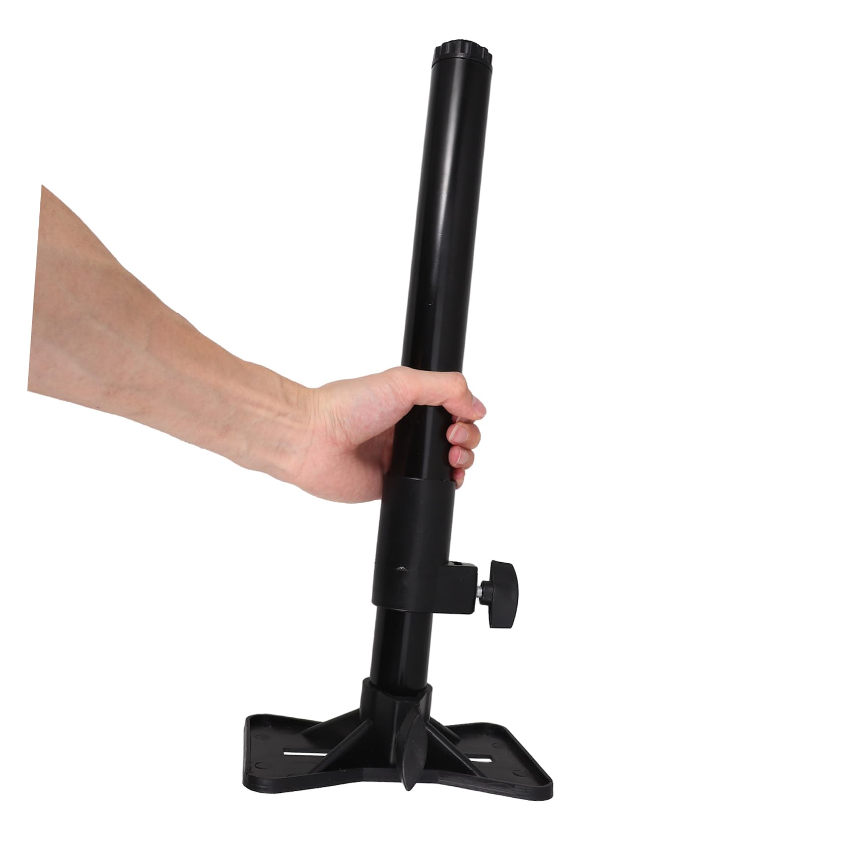Soporte de Metal para Fregadero bajo Encimera Negro, Ajustable