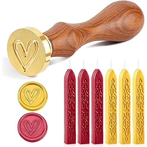 Juego de 6 sellos de cera Foonii Cover