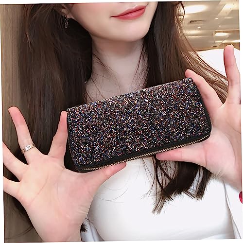 Fashionable Women Wallet Shiny Women Purse Small Zippered Handbag for for Daily Use3