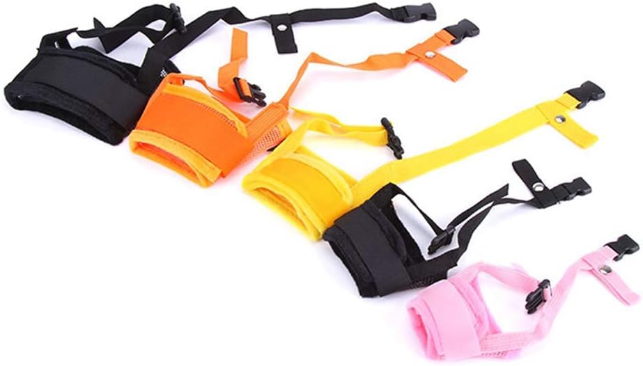 Dog Training Muzzle, Mesh and Nylon Dog Muzzle: Breathable, Durable, Adjustable Loop, Soft Pad - Train Your Dog to Stop Barking, Biting, and Chewing
