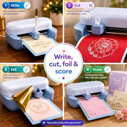 Image of MY PRINT | Cricut Joy 2 Essential Bundle + Digital Content. Smart Compact Cutting Machine - perfect for projects like custom cards, simple decals & labels